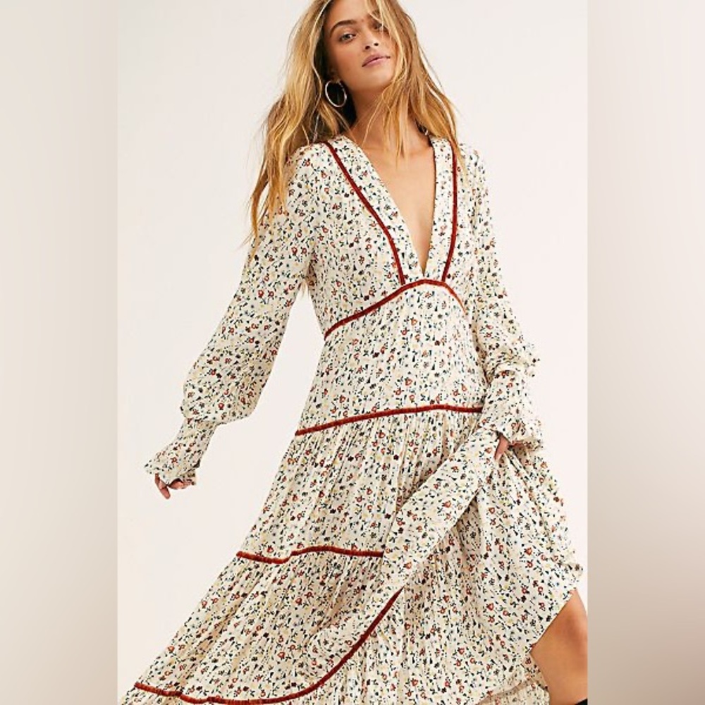 FREE PEOPLE DRESS "TAKE A LITTLE TIME"